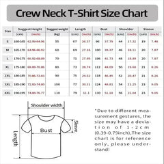 T-shirt Summer New Fashion Men's English Letter Printing Pattern