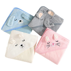 Cartoon Animal Baby Bath Towels