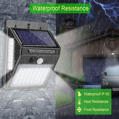 Motion Sensor Waterproof LED Solar Light for Outdoor Wall Street Decoration