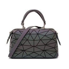 Luminous Geometric Handbag