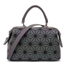 Luminous Geometric Handbag